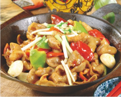 Intestines with Dry Chilli Mini Wok